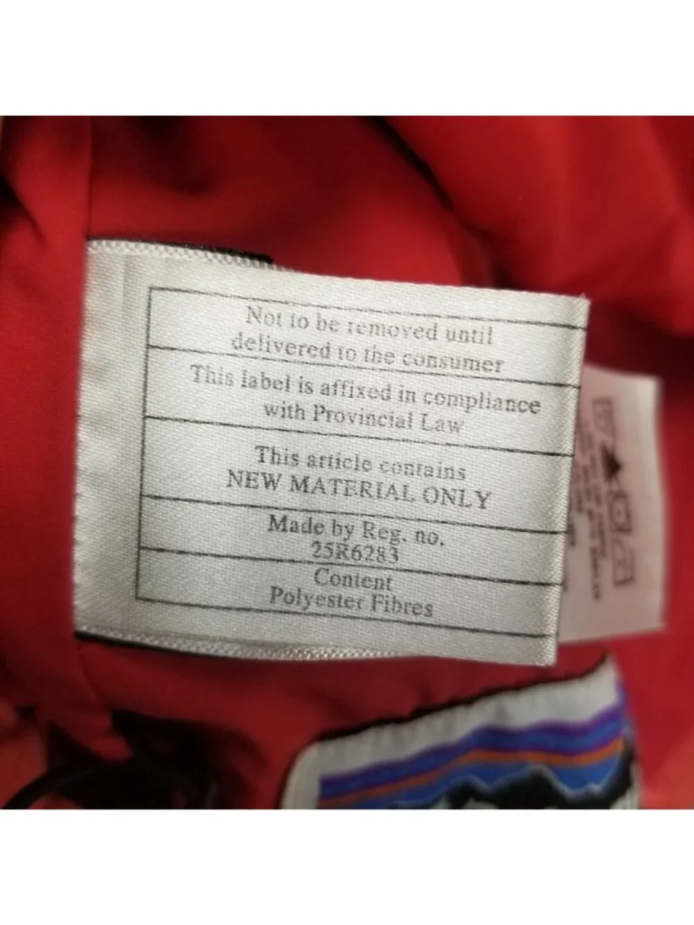 Patagonia Jacket Girls XL Primaloft Orange Quilted Polyester Full Zip *Read*